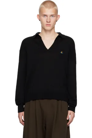 Vivienne Westwood Black Football Polo
