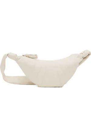 LEMAIRE White Small Croissant Bag