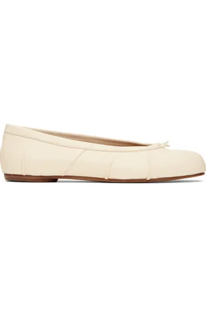 Maison Margiela Off-White Tabi New Ballerina Flats