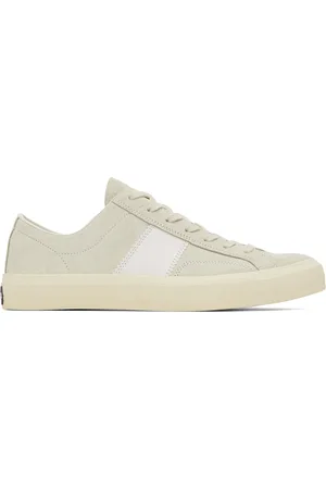 Tom Ford Gray Suede Cambridge Sneakers