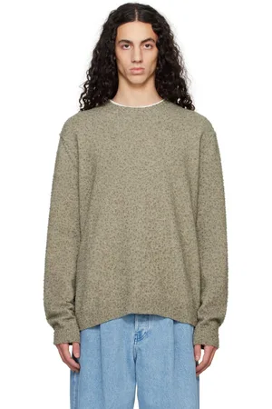Maison Margiela Green Pilling Sweater