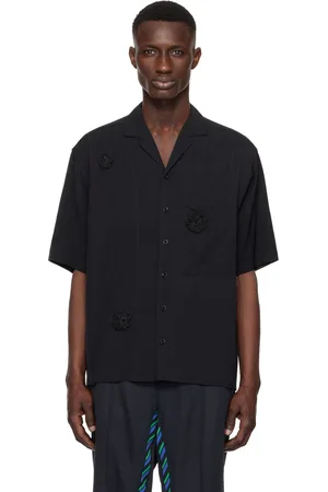 SONG FOR THE MUTE Black Daisy S/S Box Shirt