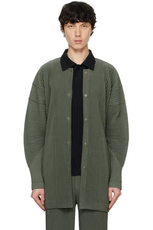 Issey Miyake Green Monthly Color October Shirt