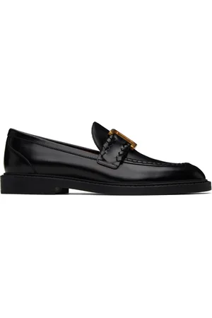 Chloé Black Marcie Loafers