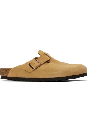 Birkenstock Tan Regular Boston Loafers
