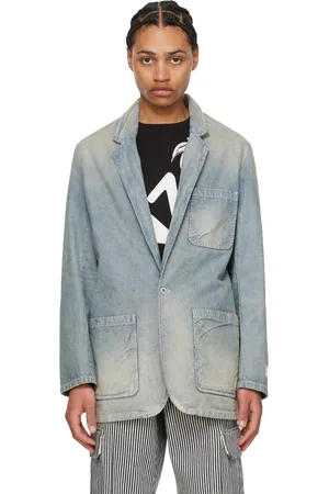 Kenzo Blue Paris Denim Blazer
