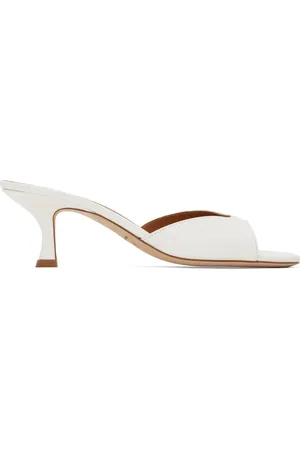 Staud Off-White Brigitte Mules