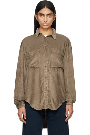 ECKHAUS LATTA Brown Ridge Shirt