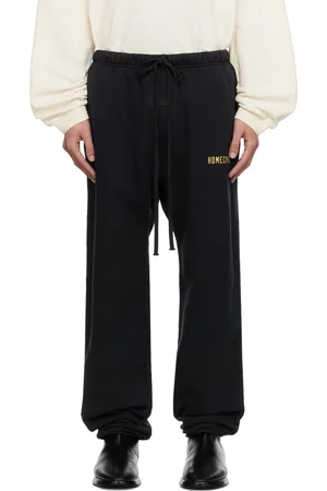 FEAR OF GOD Black Heavy Sweatpants