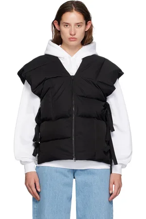 Kenzo Black Paris Sleeveless Puffer Jacket