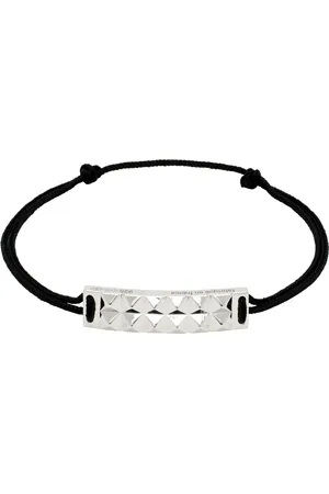 Le Gramme Black Pyramid Guilloche Cord 