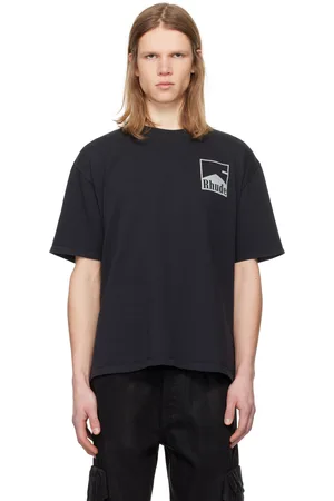 Rhude Black Chevron T-shirt