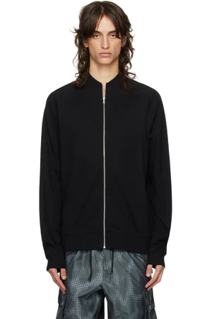 DRIES VAN NOTEN Black Zip Sweater