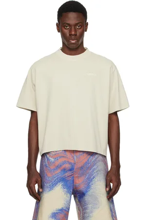 Camper Beige Cutout T-Shirt