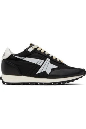 Golden Goose Black & White Marathon M77 Sneakers