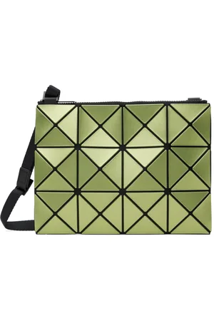 Issey Miyake Green & Yellow Lucent W Color Bag
