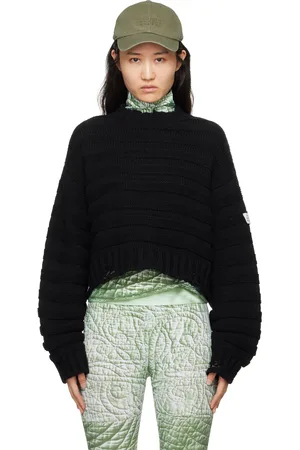 Maison Margiela Black Distressed Sweater