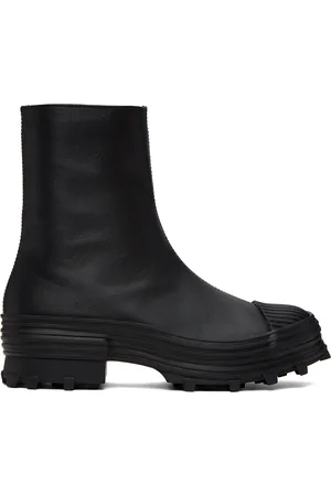 Camper Black Traktori Boots