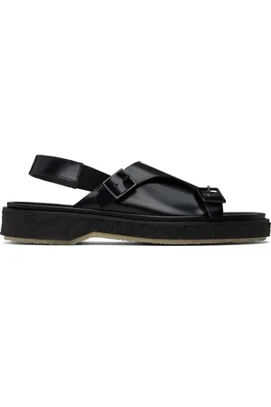 ADIEU PARIS Black Type 140 Sandals