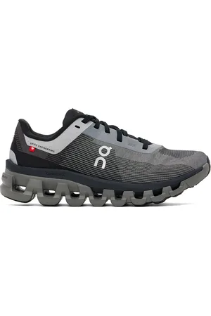 On Running Black & Gray Cloudflow 4 Sneakers