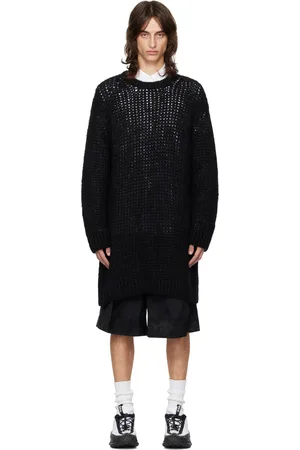 Comme des Garçons Black Mohair Sweater