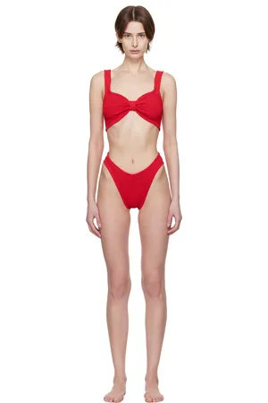 Hunza G Red Bonnie Bikini