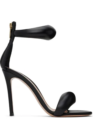Gianvito Rossi Black Bijoux Heeled Sandals