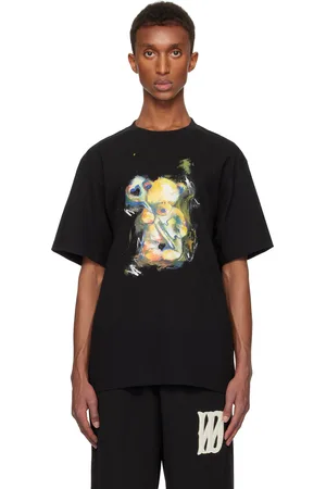 We11 Done Black Teddy Bear T-shirt