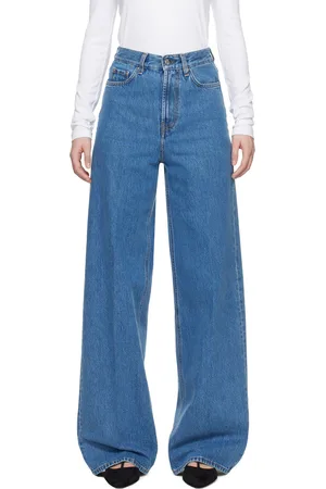 Totême Blue Wide-Leg Jeans