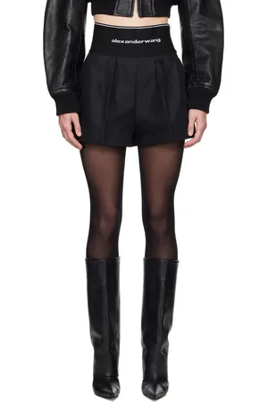 Alexander Wang Black Safari Shorts