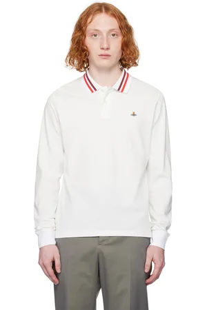Vivienne Westwood White Long Sleeve Polo