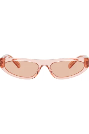 Miu Miu Pink Cat Eye Acetate Sunglasses