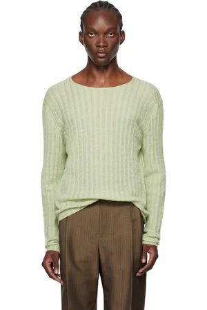 The Row Green Vico Sweater