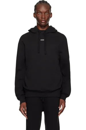 HUGO BOSS Black Bonded Hoodie