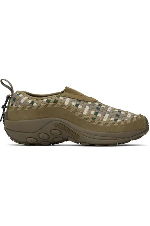 Merrell Khaki Jungle Moc EVO Woven Loafers