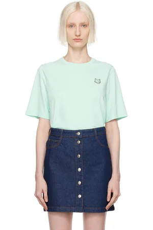 Maison Kitsuné Green Bold Fox Head Patch Comfort T-shirt