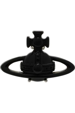 Vivienne Westwood Black Suzon Single Stud Earring