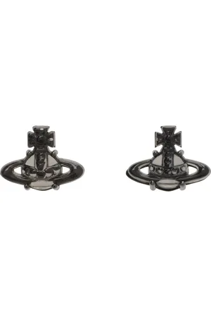 Vivienne Westwood Gunmetal Tammy Earrings