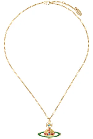 Vivienne Westwood Gold Kika Pendant Necklace