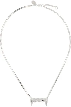 PAM PERKS AND MINI Silver Fangz Necklace