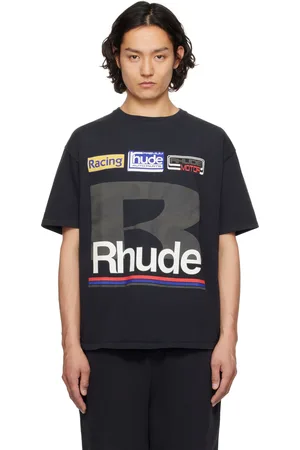 Rhude Black Petrol Patch T-shirt