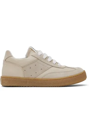 Maison Margiela Kids Beige Perforated Sneakers