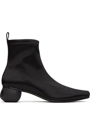 Issey Miyake Black United Nude Edition Carve Boots