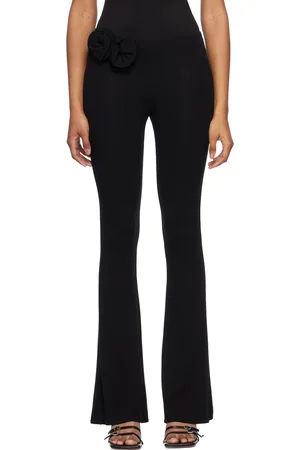 MAGDA BUTRYM Black Flared Trousers