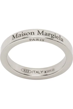 Maison Margiela Silver Engraved Ring