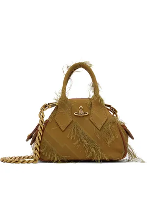 Vivienne Westwood Brown Mini Yasmine Chain Bag