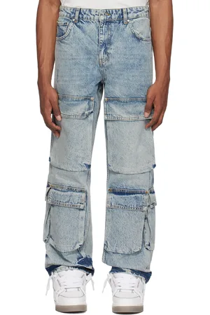 Represent Blue R3CA Cargo Jeans