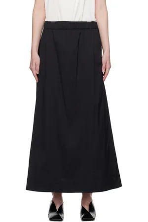 Max Mara Black Ricetta Maxi Skirt