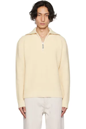 Rohe Off-White Half-Zip Sweater