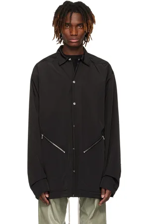 Rick Owens Black Hollywood Membrane Tour Jacket
